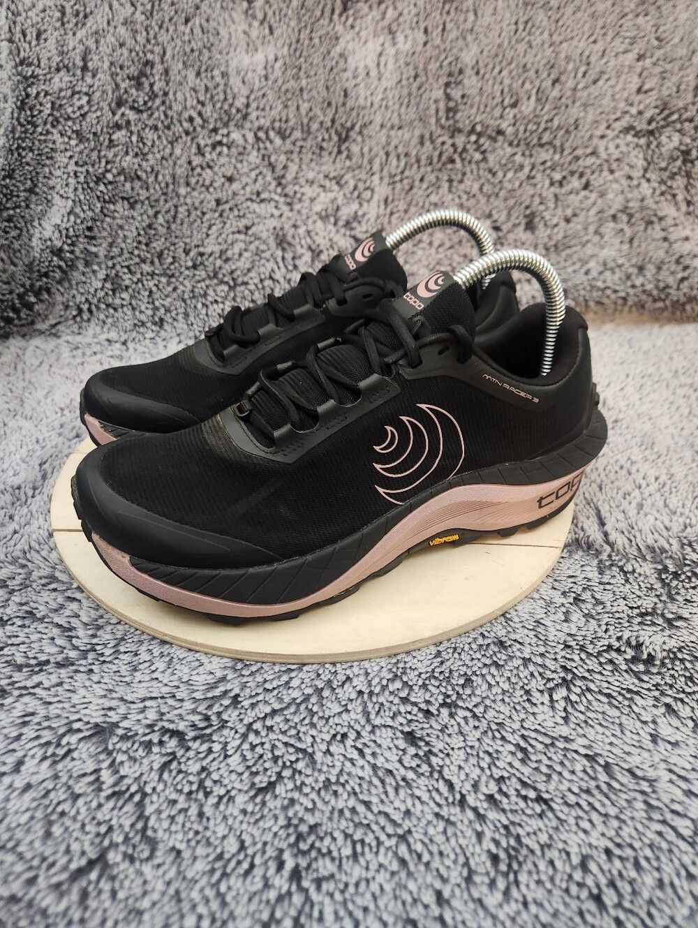 Topo MTN Racer 3 Trail Running Shoes Black Women's Size 7.5 - Picture 4 of 9